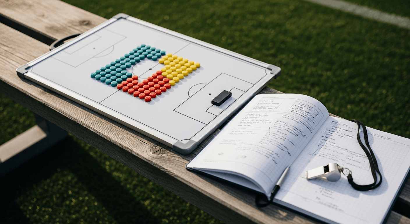 戦術ボードとノート