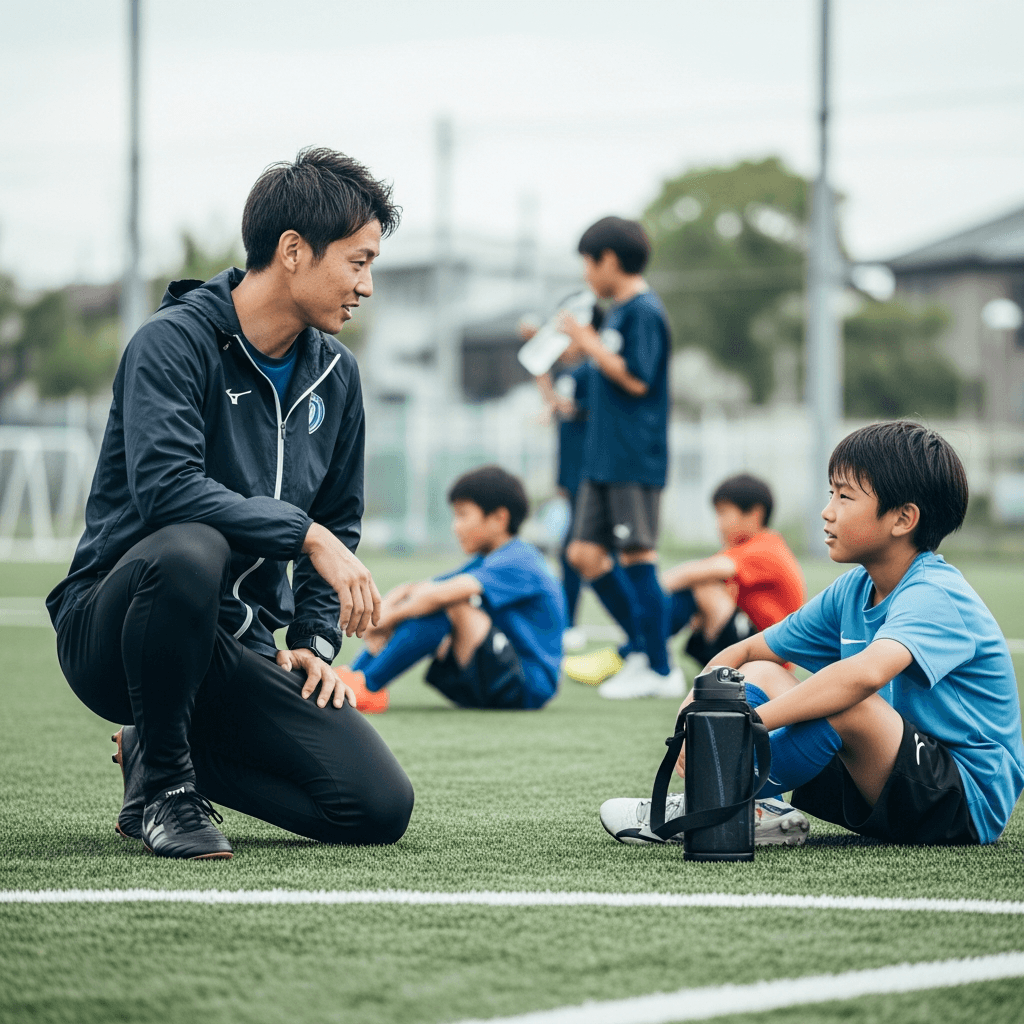 コーチング指導の様子